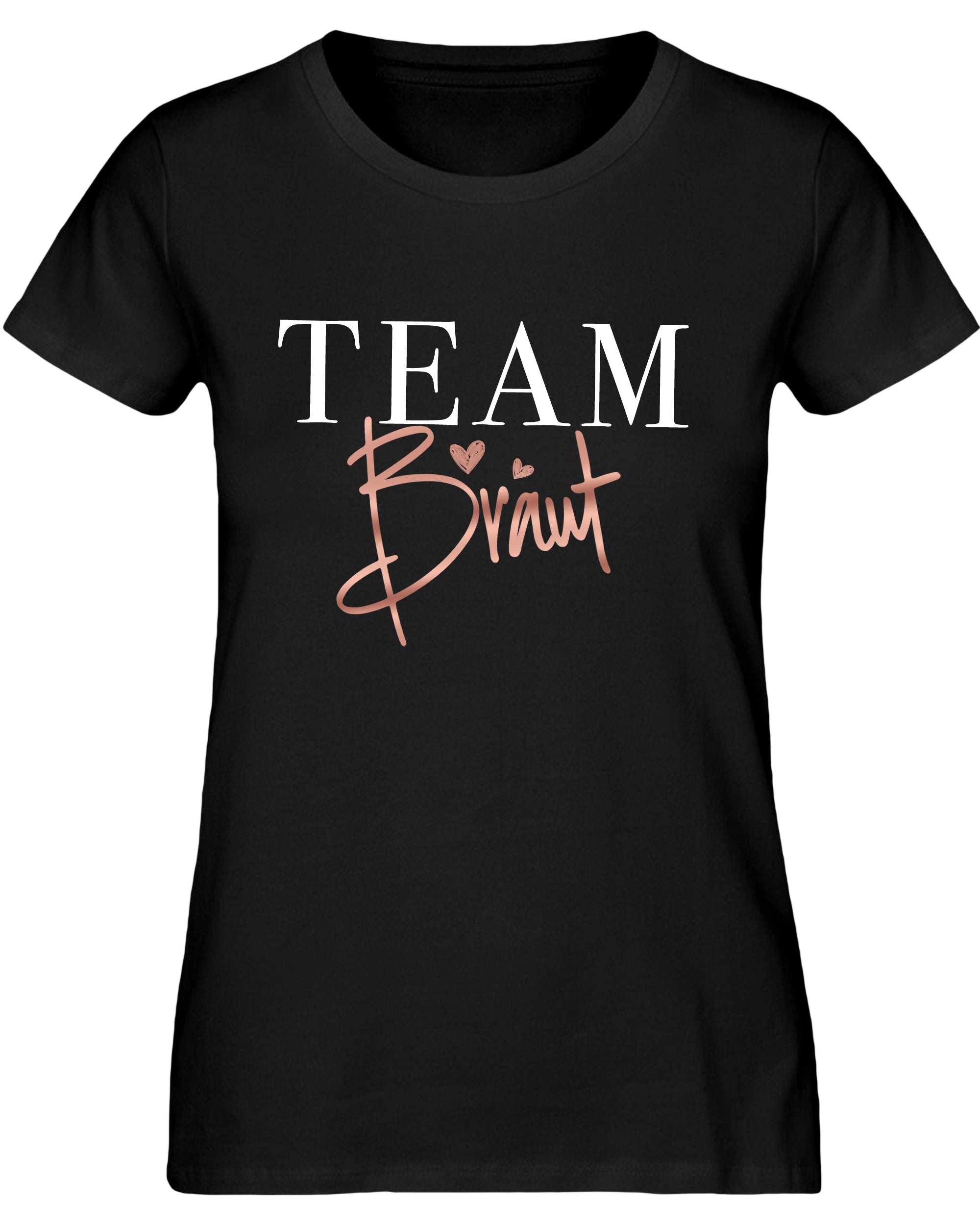 JGA 04 - Team Braut - Shirt schwarz